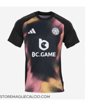 Leicester City Maglia Gara Trasferta Repliche 2024-25 Maniche Corte